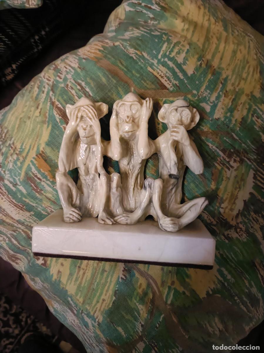 Antig&uuml;edades: LOS TRES MONOS SABIOS VER OIR Y CALLAR