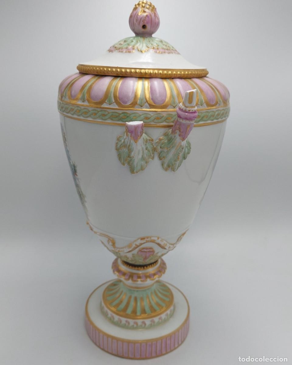 Antig&uuml;edades: Jarron de porcelana KPM Berlin Weimar - Foto 6