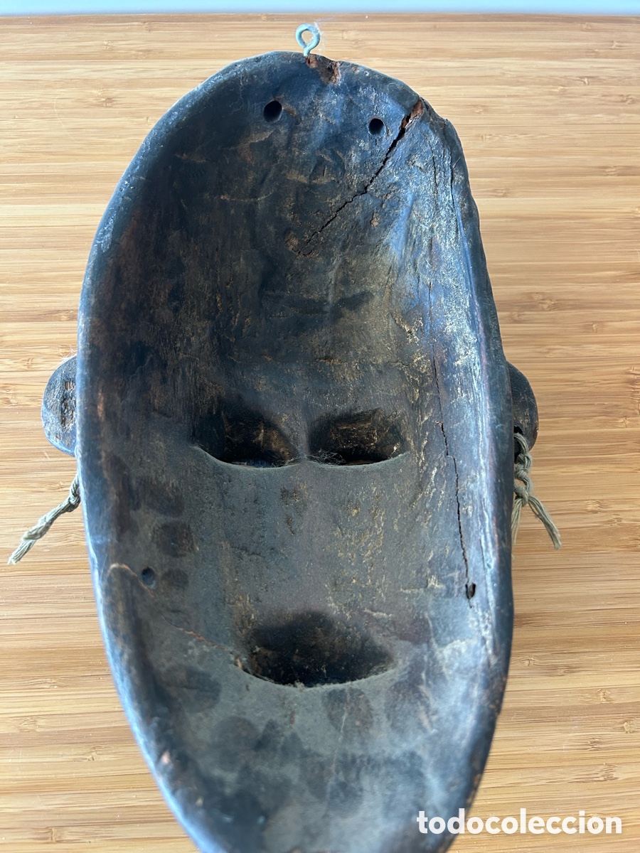 Antig&uuml;edades: Original m&aacute;scara africana - Foto 3