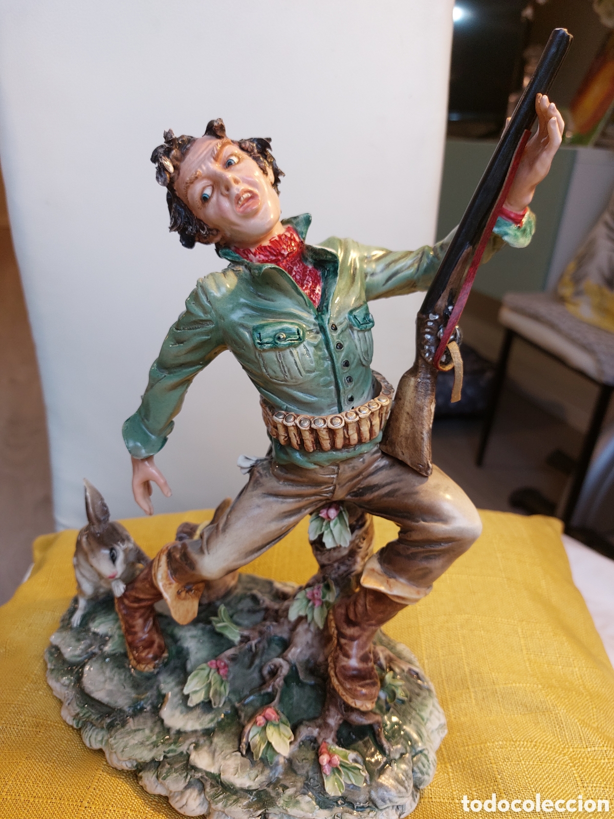 Antig&uuml;edades: Cazador. Capodimonte - Foto 1