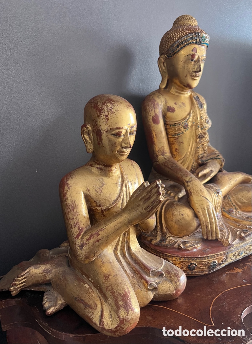 Antig&uuml;edades: Buda y sus dos disc&iacute;pulos - Foto 4