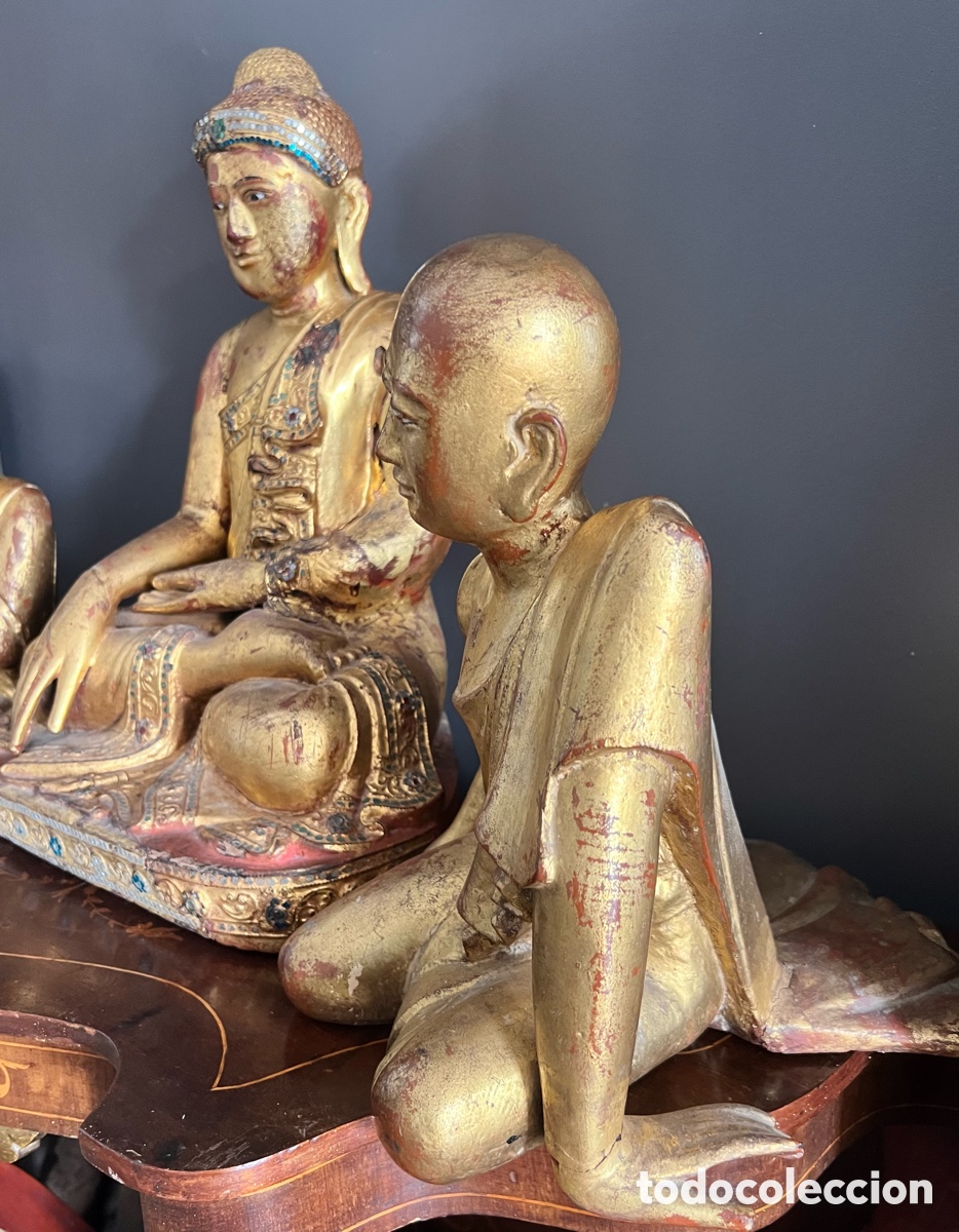 Antig&uuml;edades: Buda y sus dos disc&iacute;pulos - Foto 7