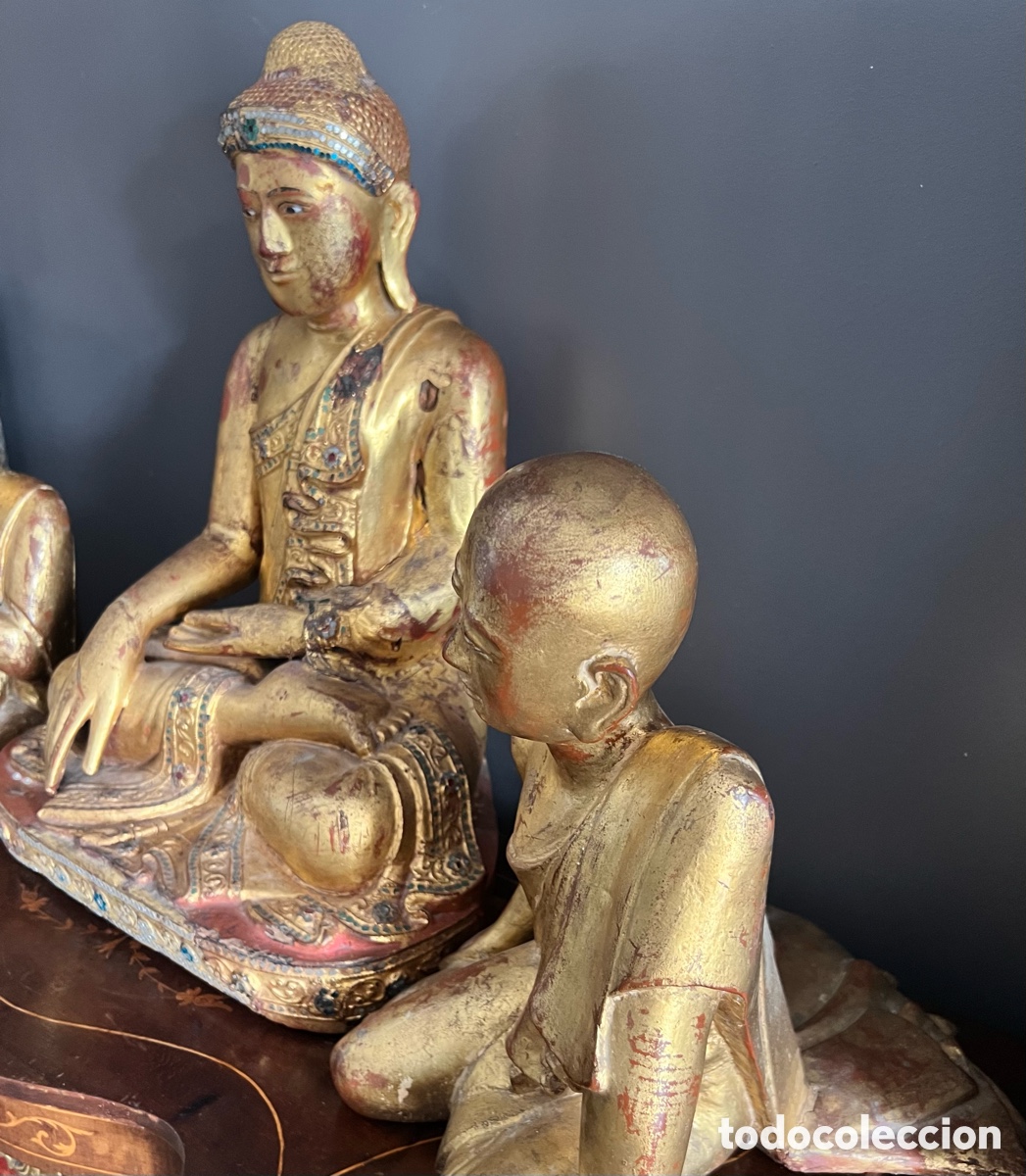 Antig&uuml;edades: Buda y sus dos disc&iacute;pulos - Foto 12