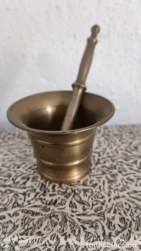 Antig&uuml;edades: Almirez de Bronce (Antiguo) - Foto 1