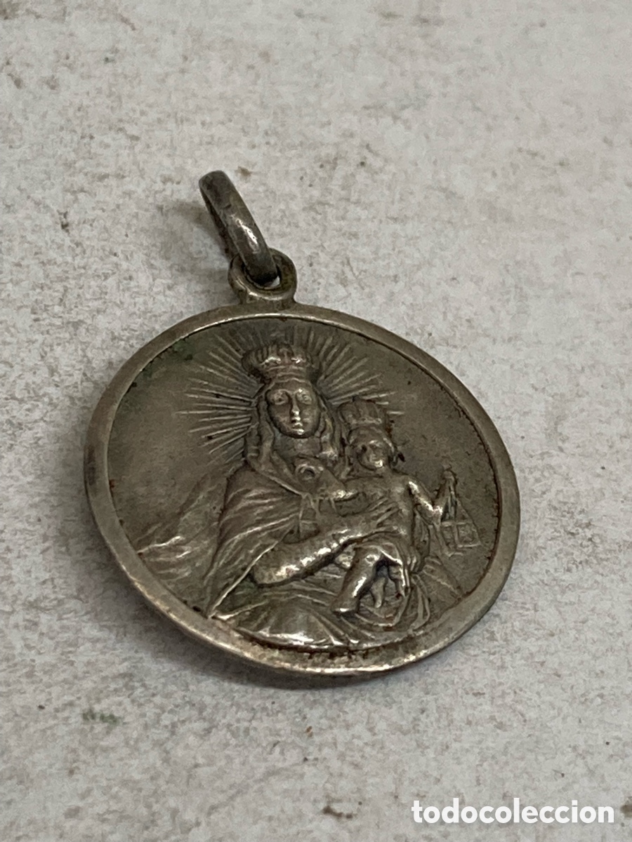 Antig&uuml;edades: Medalla de plata religiosa C463 - Foto 1