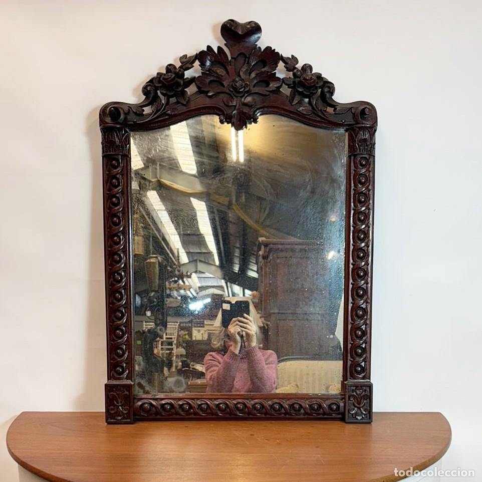 Antig&uuml;edades: Espejo de Pared Antiguo - Foto 1