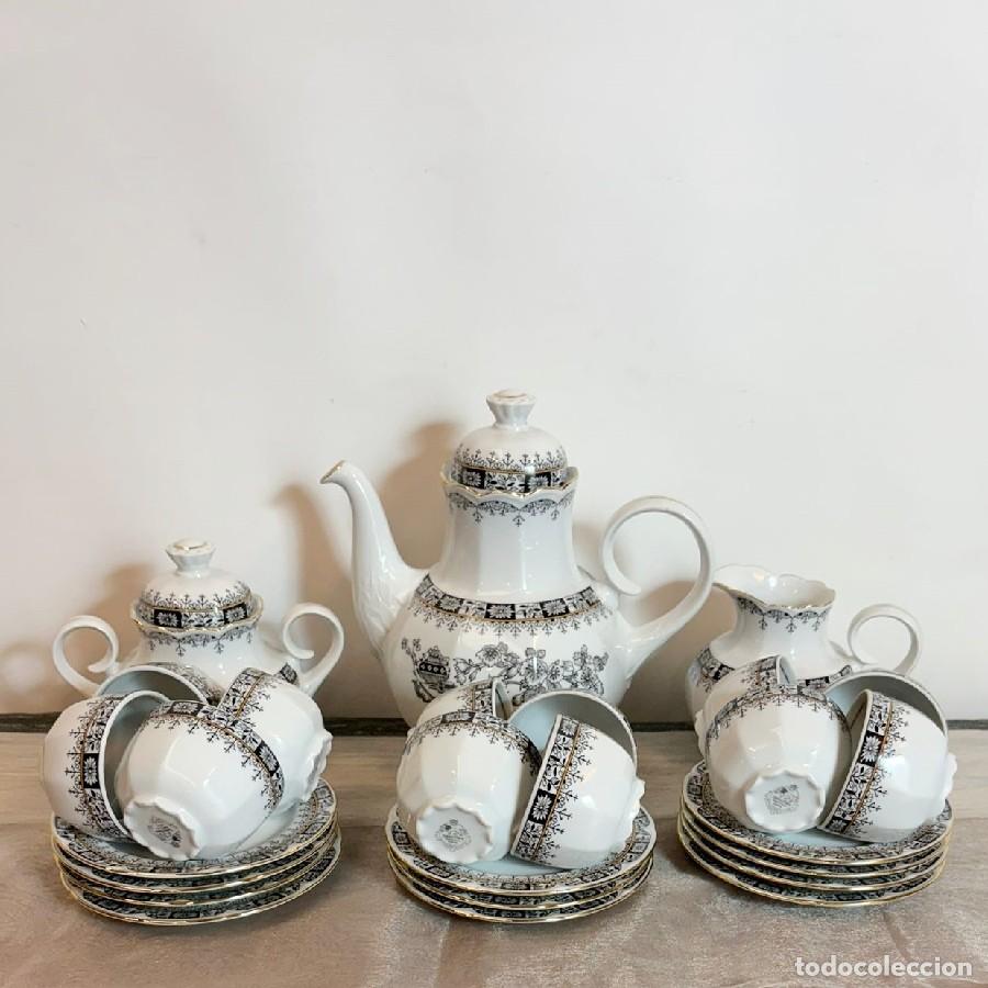 Antig&uuml;edades: Juego de Caf&eacute; Santa Clara - Foto 1