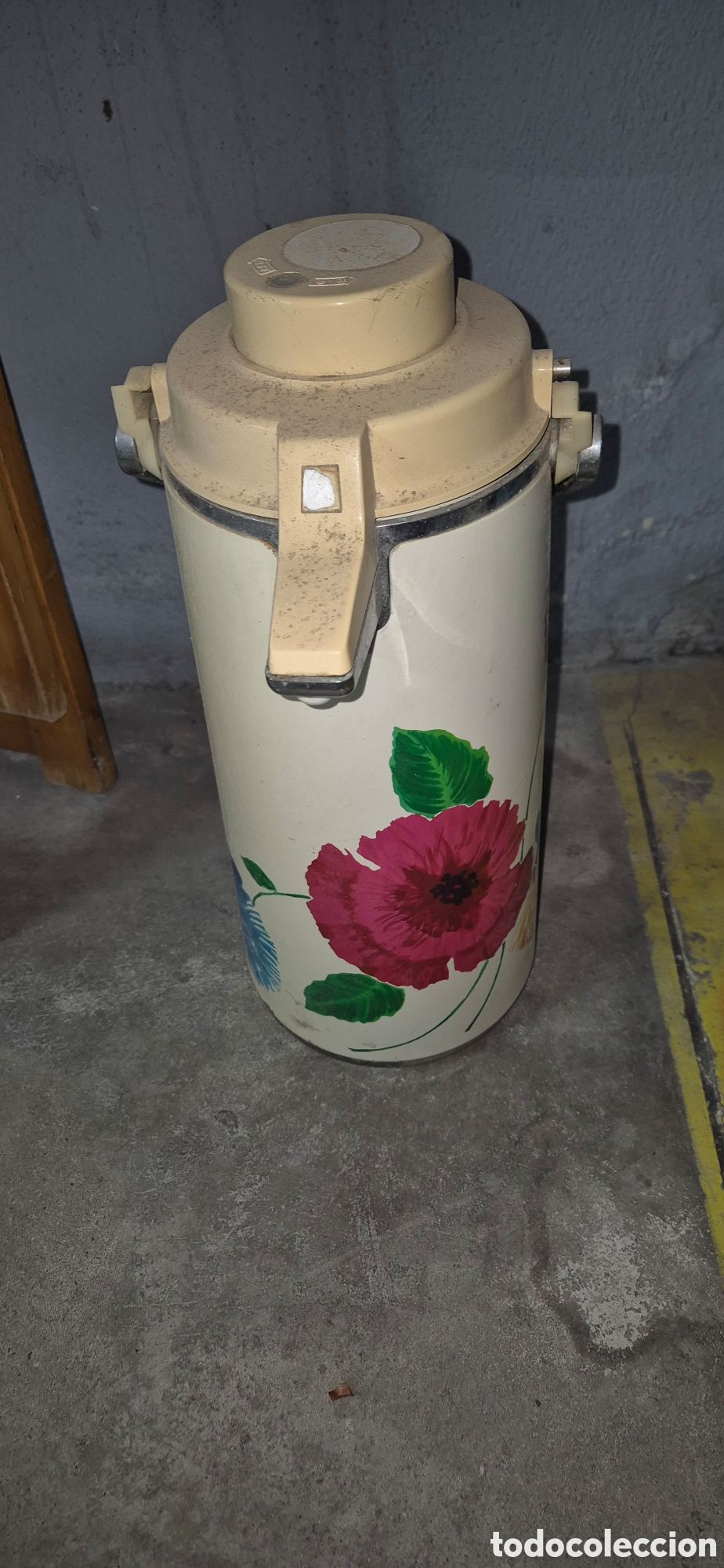 Antig&uuml;edades: Termo vintage con temas florales - Foto 2