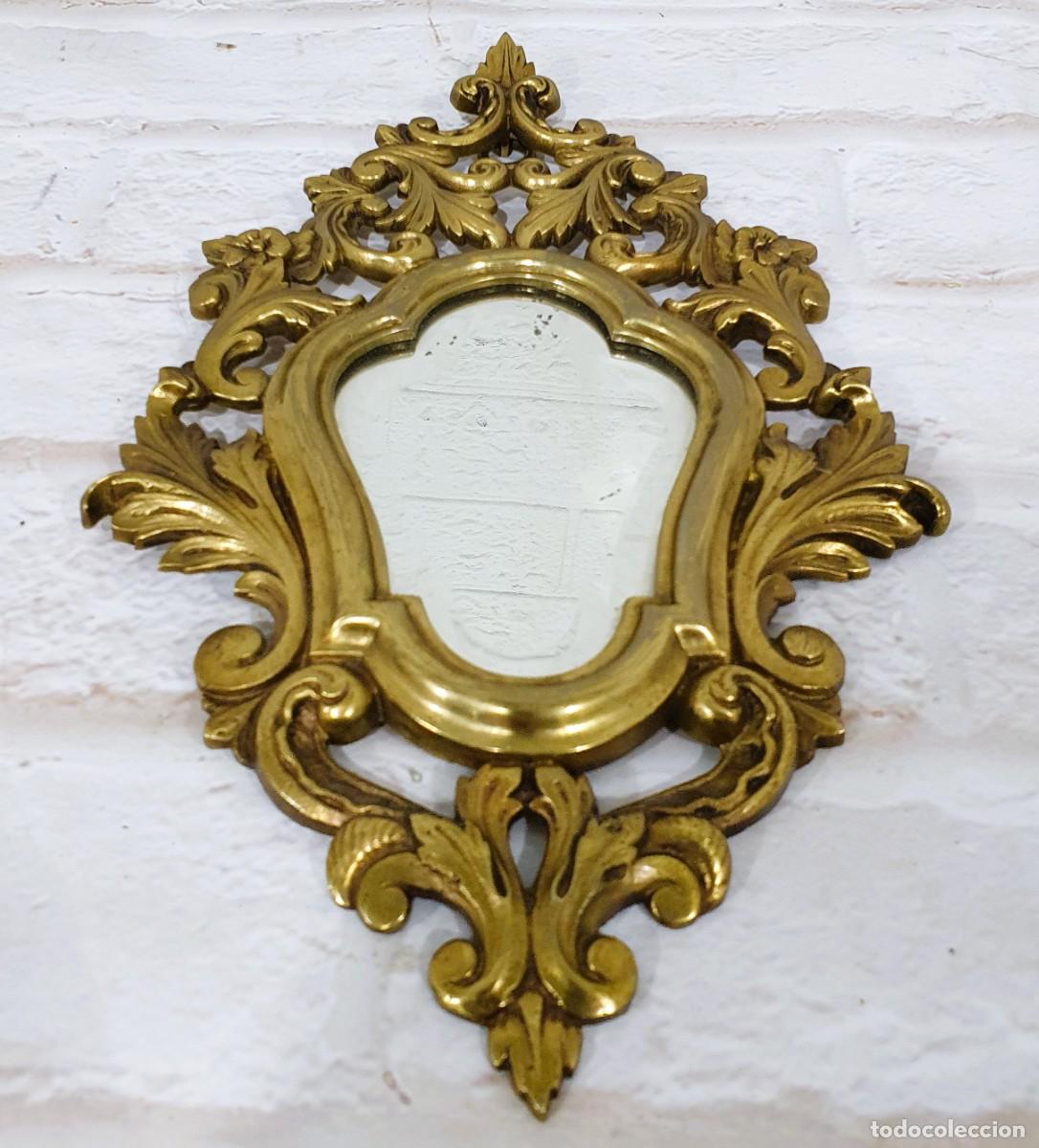 Antig&uuml;edades: Antiguo espejo de bronce - Foto 1