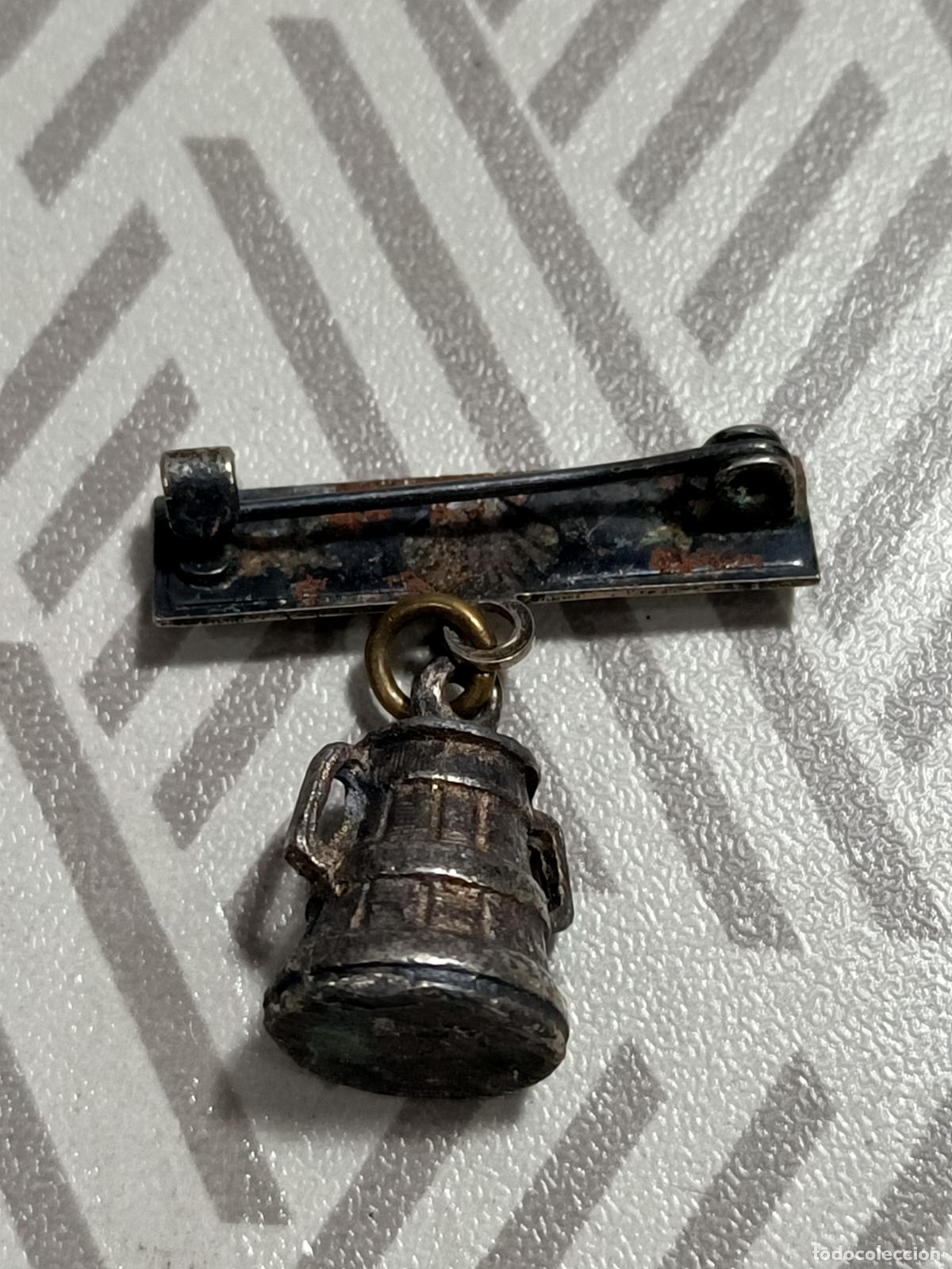 Antig&uuml;edades: Antiguo pasador religioso en plata - Foto 2
