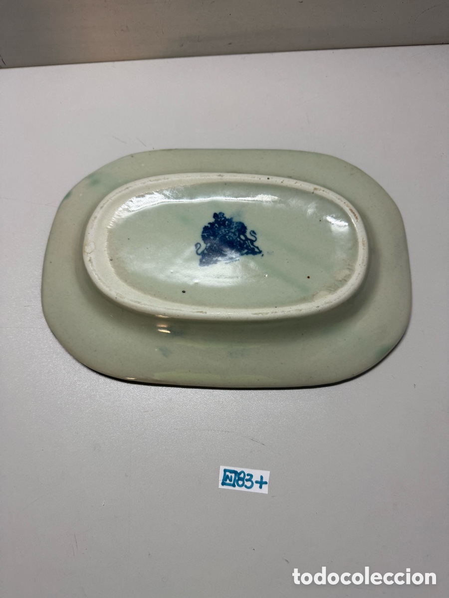 Antig&uuml;edades: Plata azul Victoria Ware vintage - Foto 2