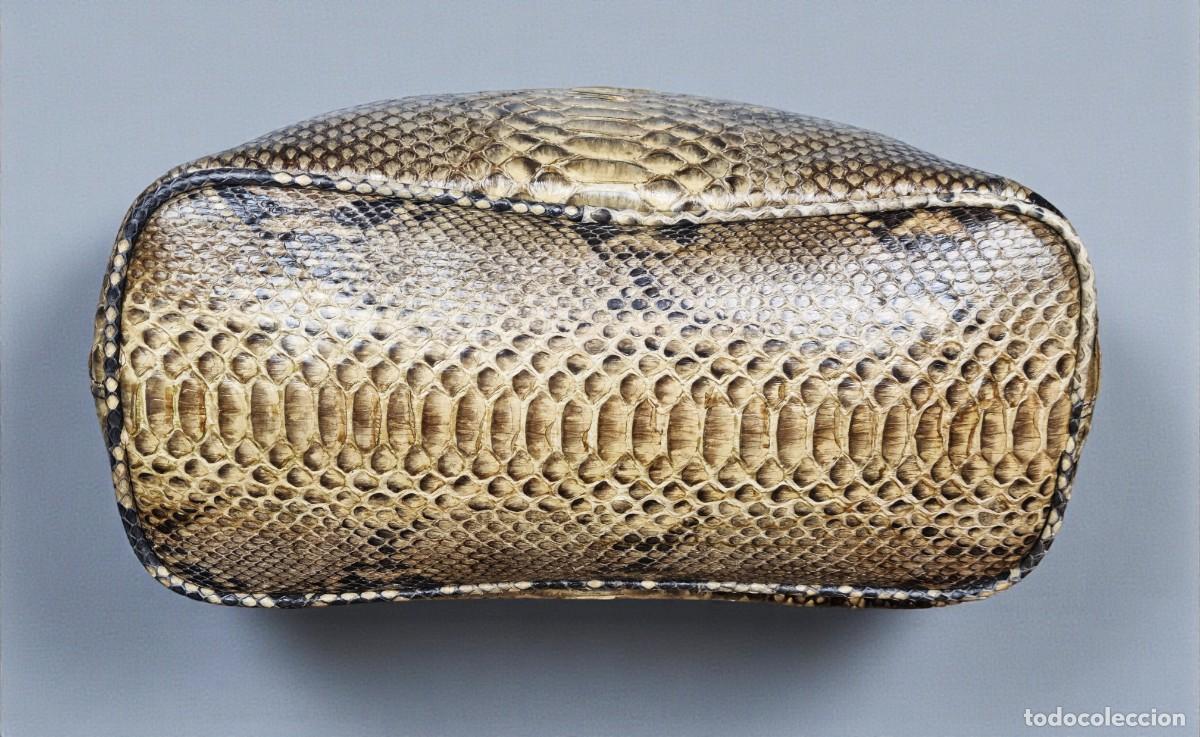 Antig&uuml;edades: Bolso de piel de serpiente pit&oacute;n. - Foto 5
