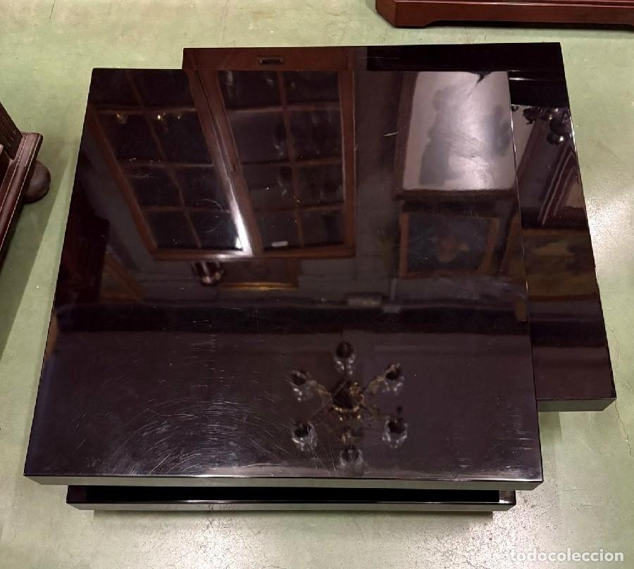 Antig&uuml;edades: Mesa de Centro Giratoria - Foto 8