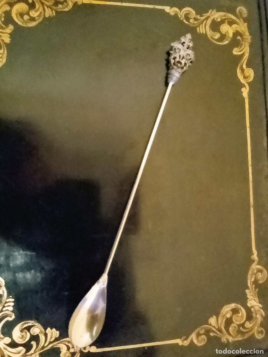 Antig&uuml;edades: Cuchara Antigua Larga 15 cms - Foto 2