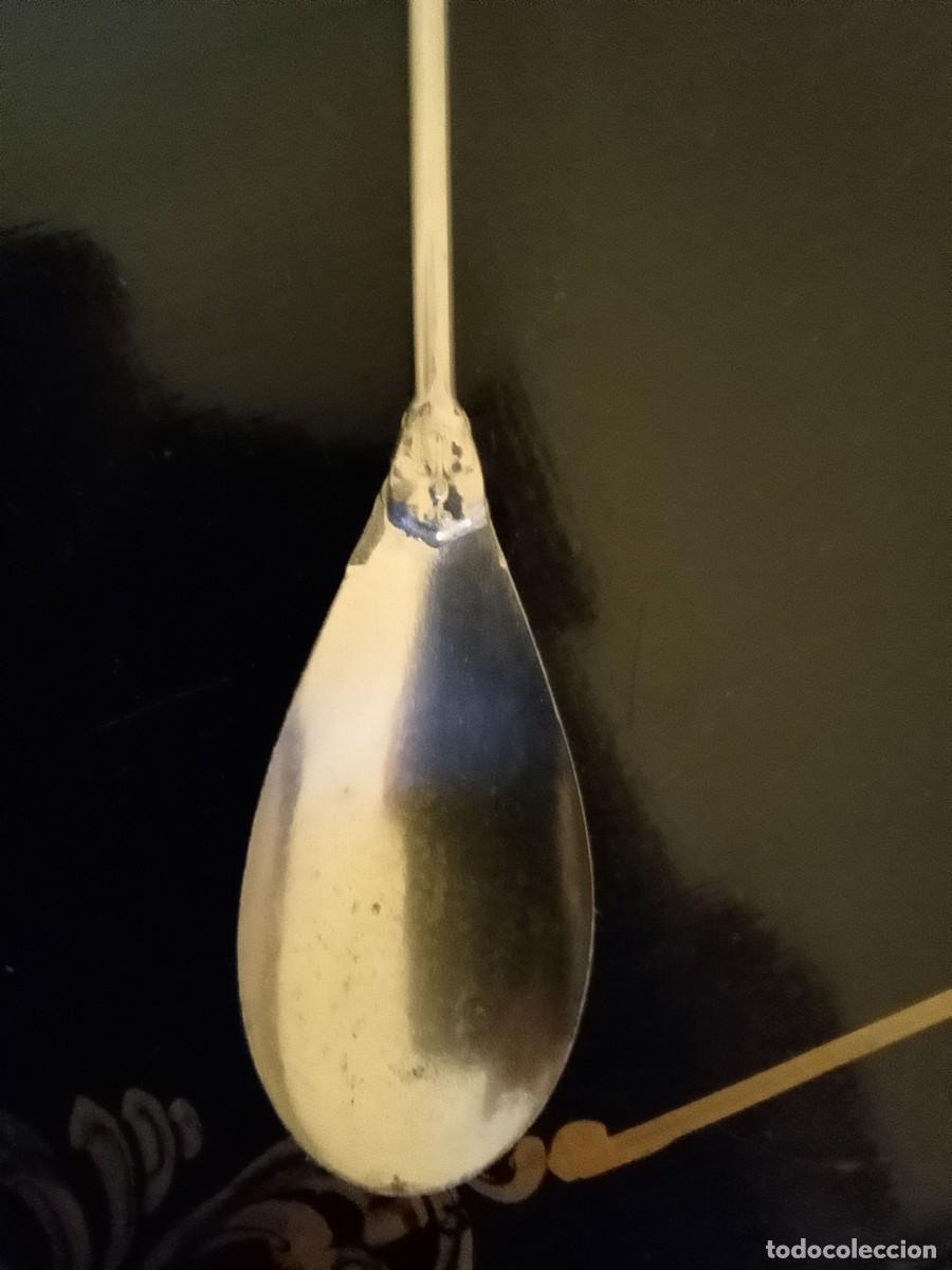 Antig&uuml;edades: Cuchara Antigua Larga 15 cms - Foto 4