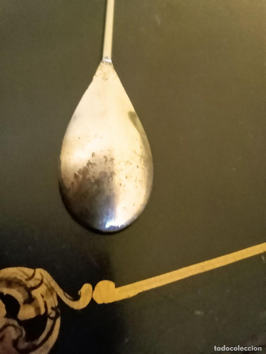 Antig&uuml;edades: Cuchara Antigua Larga 15 cms - Foto 6