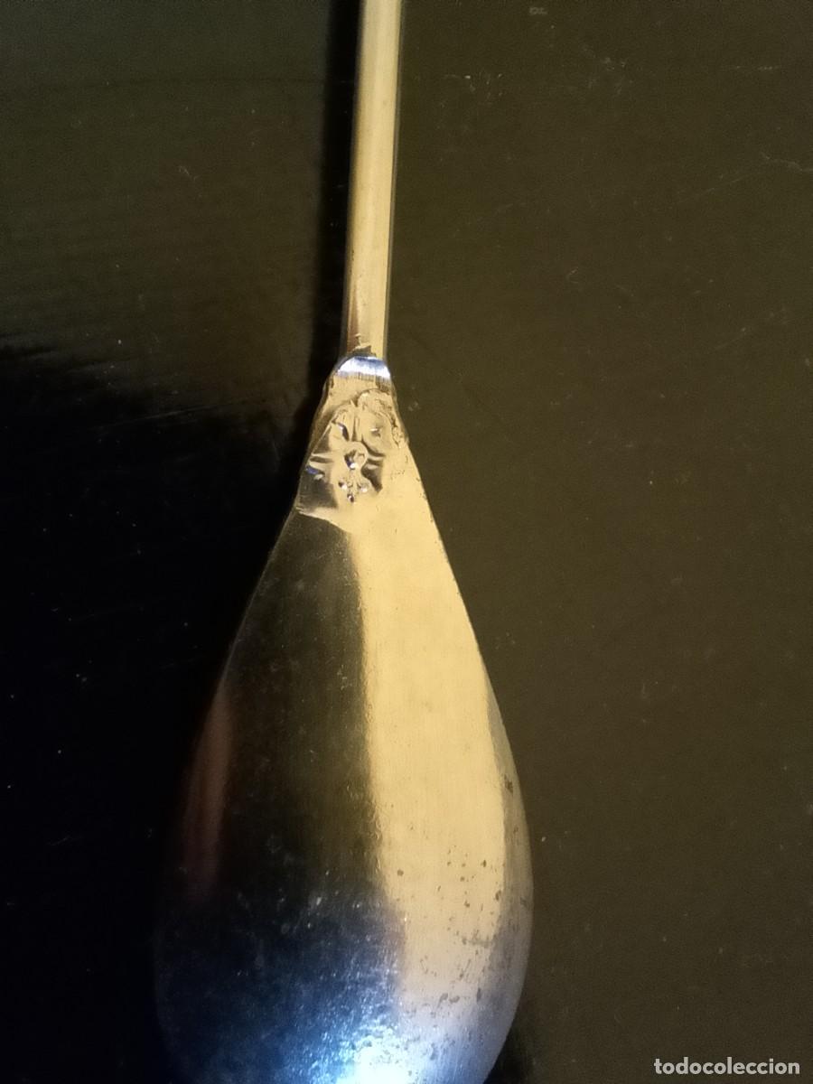 Antig&uuml;edades: Cuchara Antigua Larga 15 cms - Foto 7