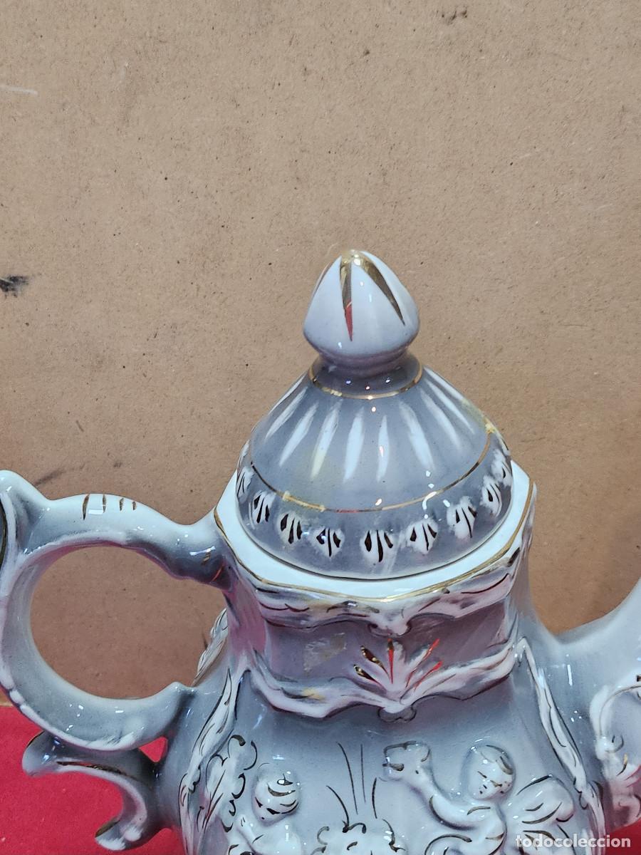 Antig&uuml;edades: tetera de ceramica alcabaca - Foto 2