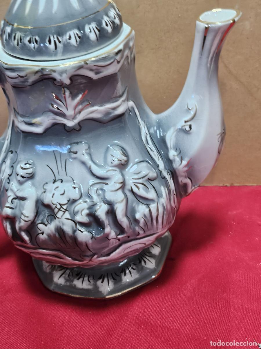 Antig&uuml;edades: tetera de ceramica alcabaca - Foto 4