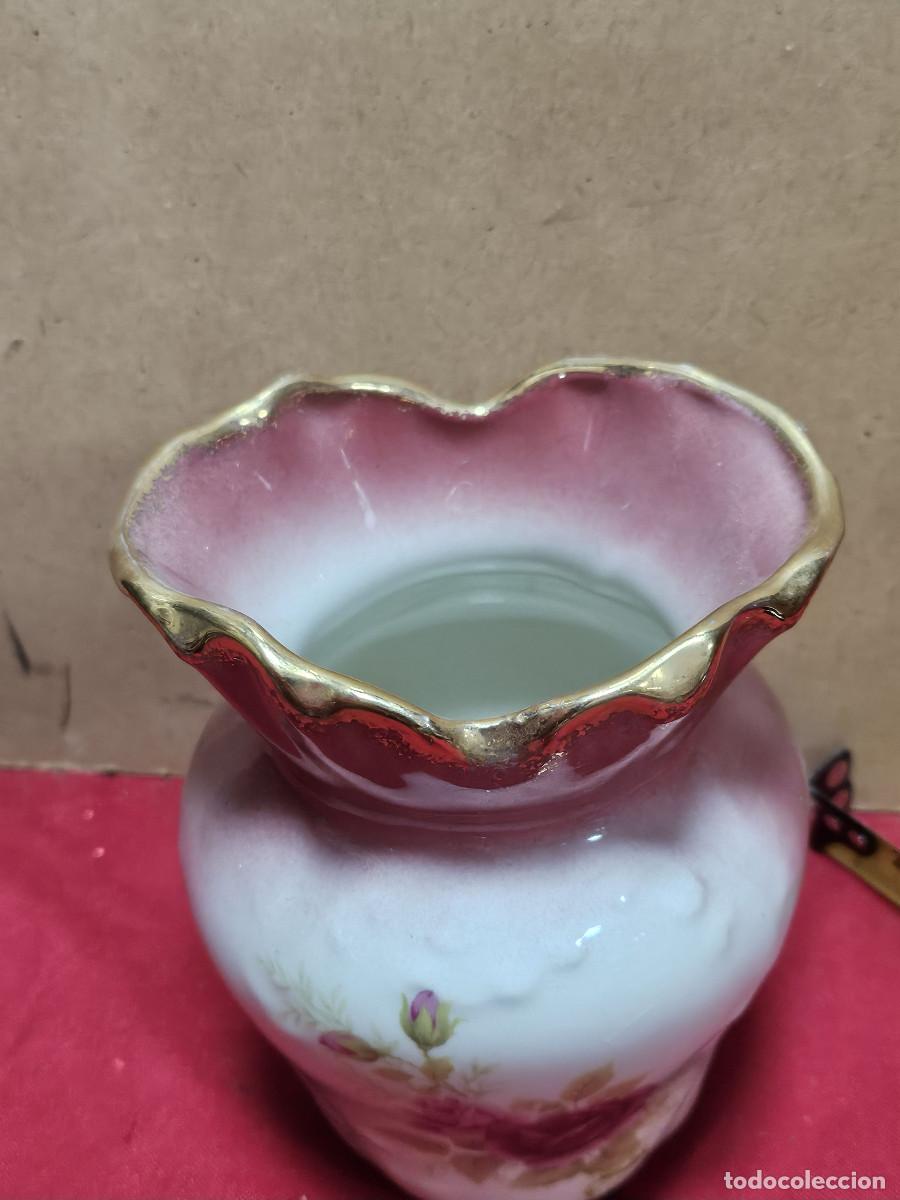 Antig&uuml;edades: jarron de ceramica inglesa - Foto 3