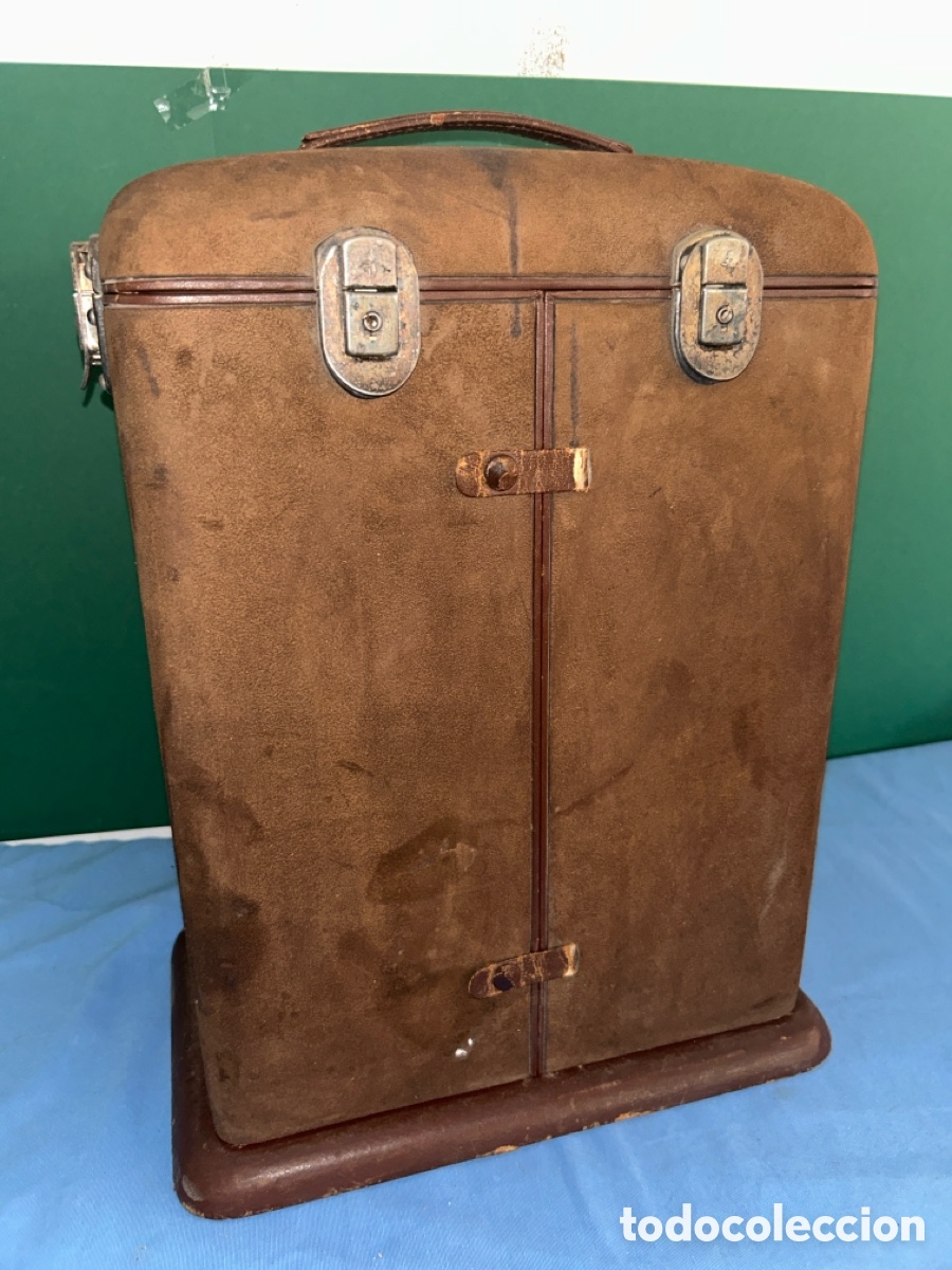 Antiquit&eacute;s: EXCLUSIVO BA&Uacute;L DE VIAJE SALVADOR DAL&Iacute; PARA TRANSPORTAR SU CRISTO DE ORO O PLATA*VER FOTOS*