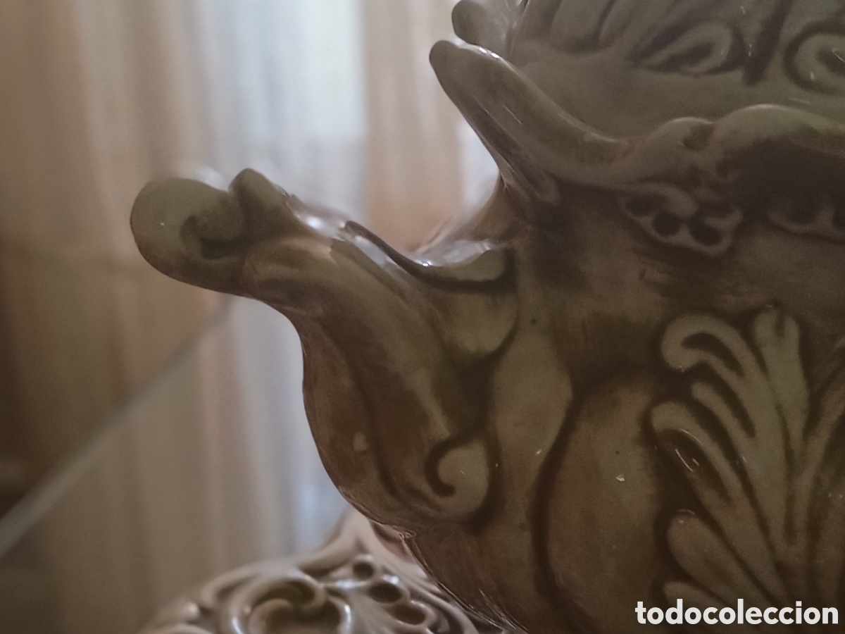 Antig&uuml;edades: Sopera porcelana Capidimonte - Foto 6