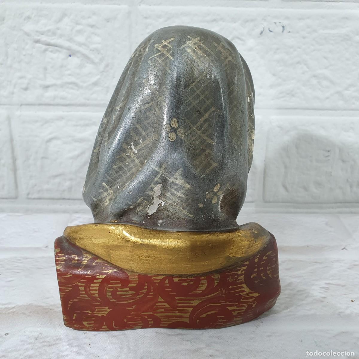 Antig&uuml;edades: Busto de la Virgen Mar&iacute;a - Foto 4