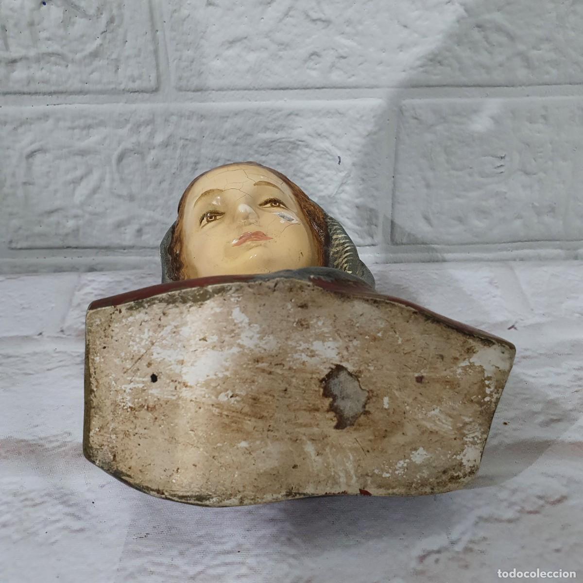 Antig&uuml;edades: Busto de la Virgen Mar&iacute;a - Foto 6