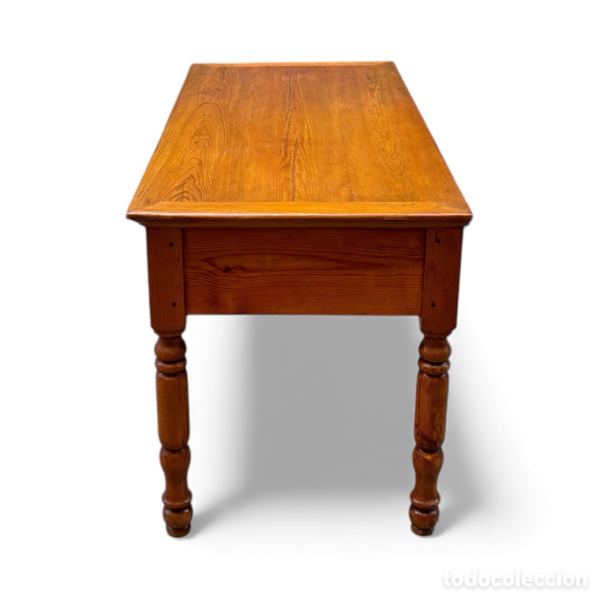 Antig&uuml;edades: Mesa r&uacute;stica espa&ntilde;ola Circa 1.880. - Foto 6