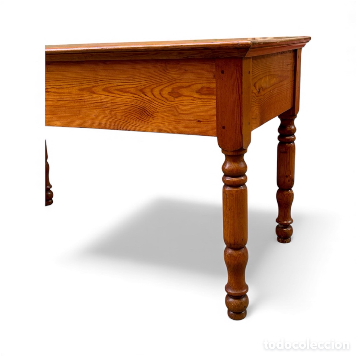 Antig&uuml;edades: Mesa r&uacute;stica espa&ntilde;ola Circa 1.880. - Foto 11