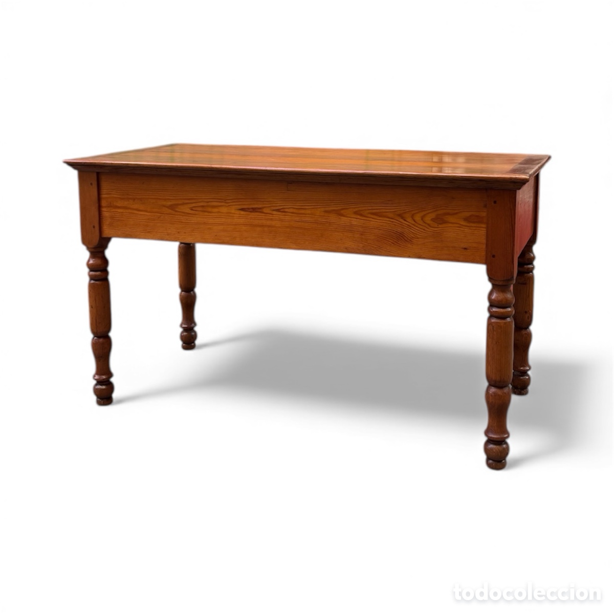 Antig&uuml;edades: Mesa r&uacute;stica espa&ntilde;ola Circa 1.880. - Foto 1