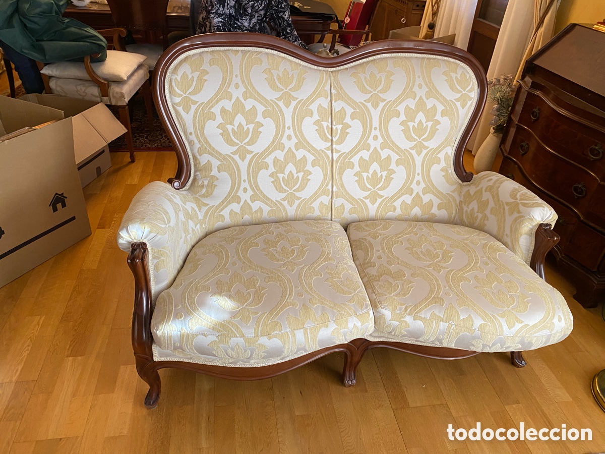 Antig&uuml;edades: Sof&aacute; estilo &ldquo;vintage&rdquo; - Foto 1