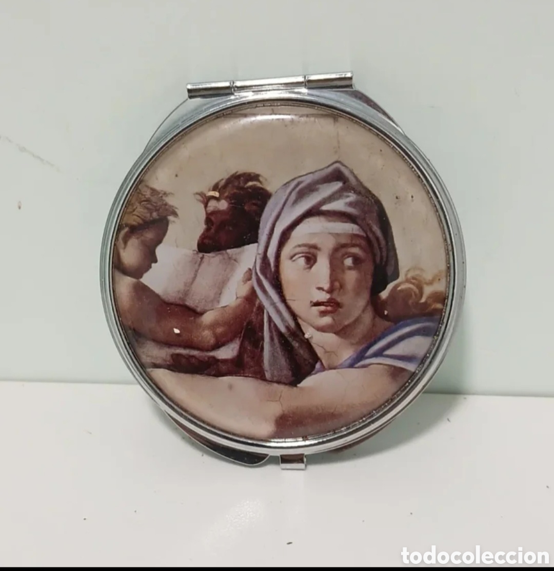 Antig&uuml;edades: Espejo de colecci&oacute;n antiguo - Foto 1