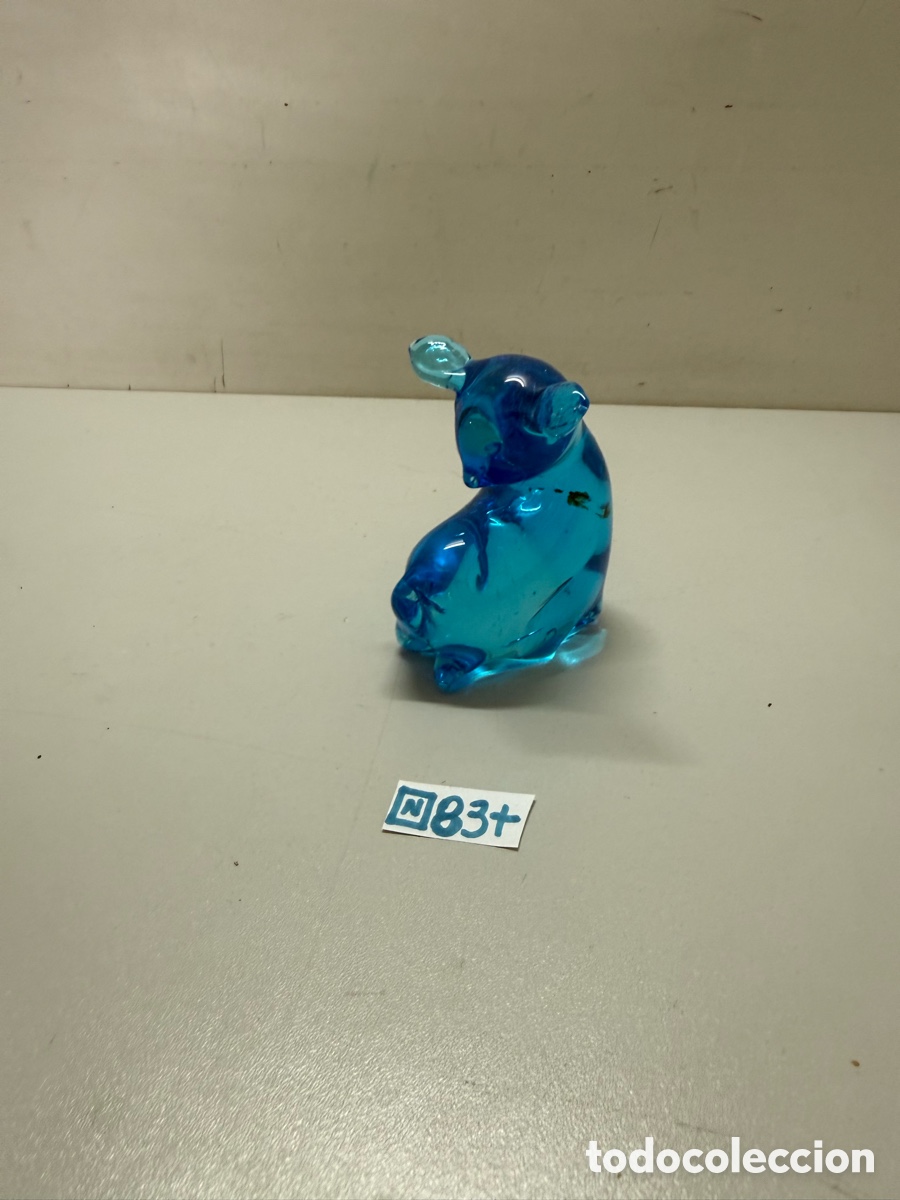 Antig&uuml;edades: Fig&uacute;rame koala cristal de Murano - Foto 2