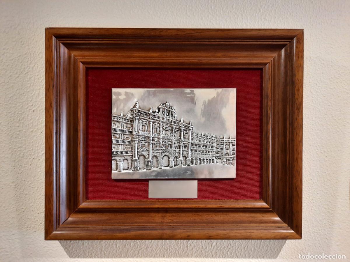 Antig&uuml;edades: Placa conmemorativa en plata - Foto 1