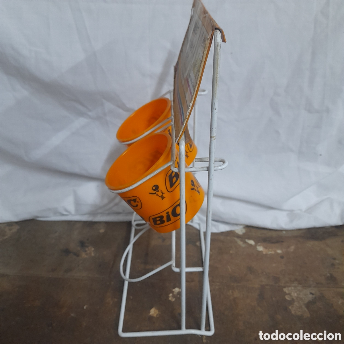 Antig&uuml;edades: EXPOSITOR BIC con dos vasos - Foto 6