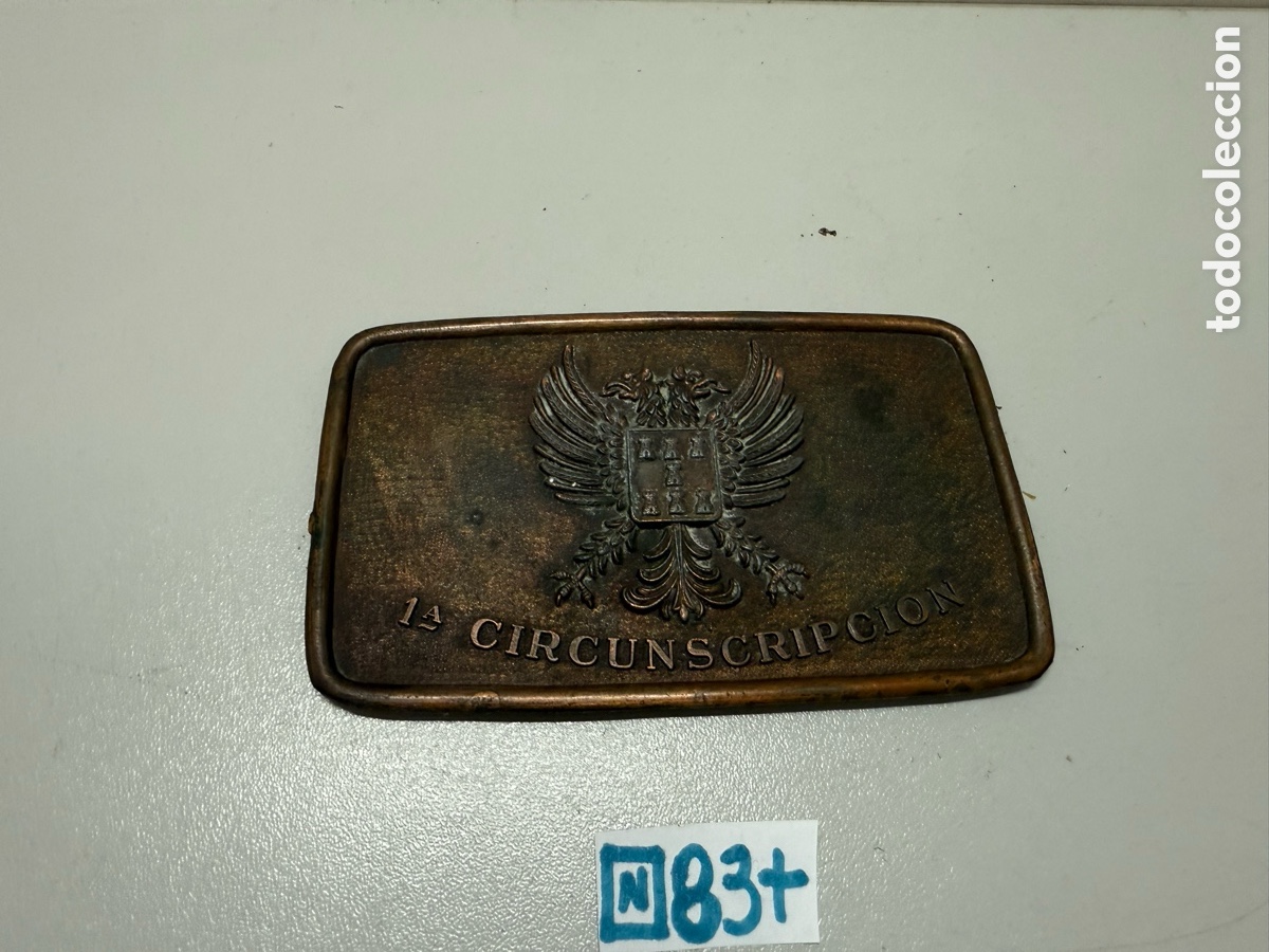 Antig&uuml;edades: Placa antigua primera circunsici&oacute;n - Foto 1