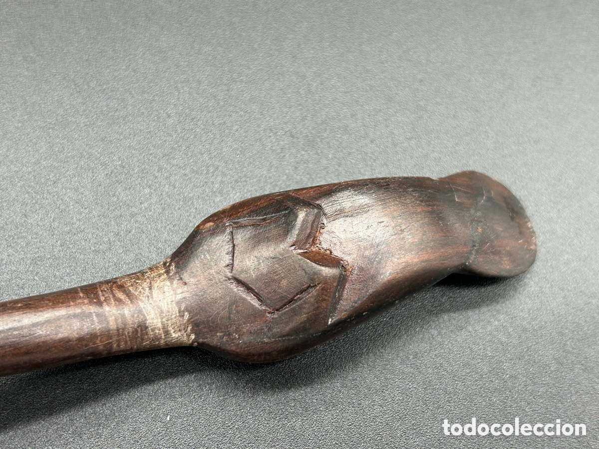 Antig&uuml;edades: Cuchara africana de madera - Foto 8
