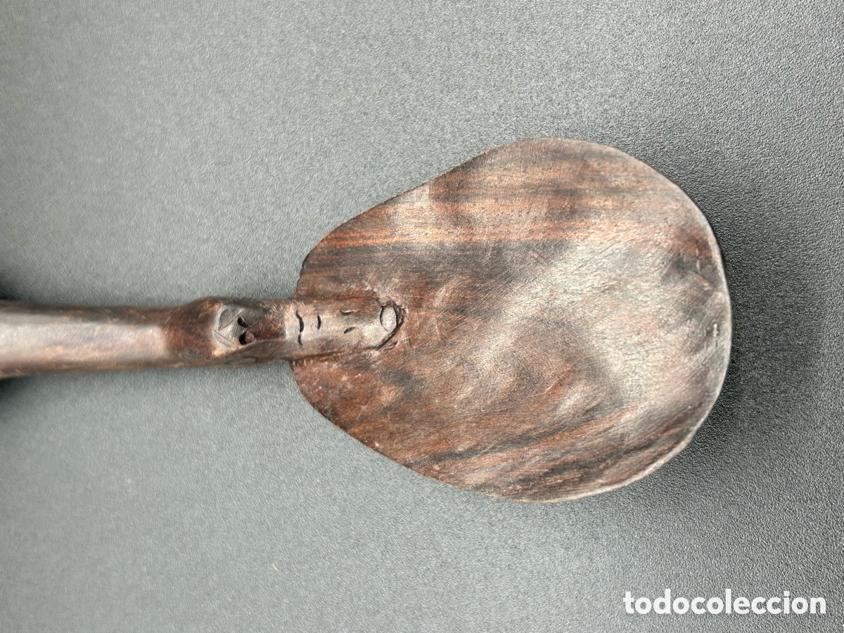 Antig&uuml;edades: Cuchara africana de madera - Foto 10