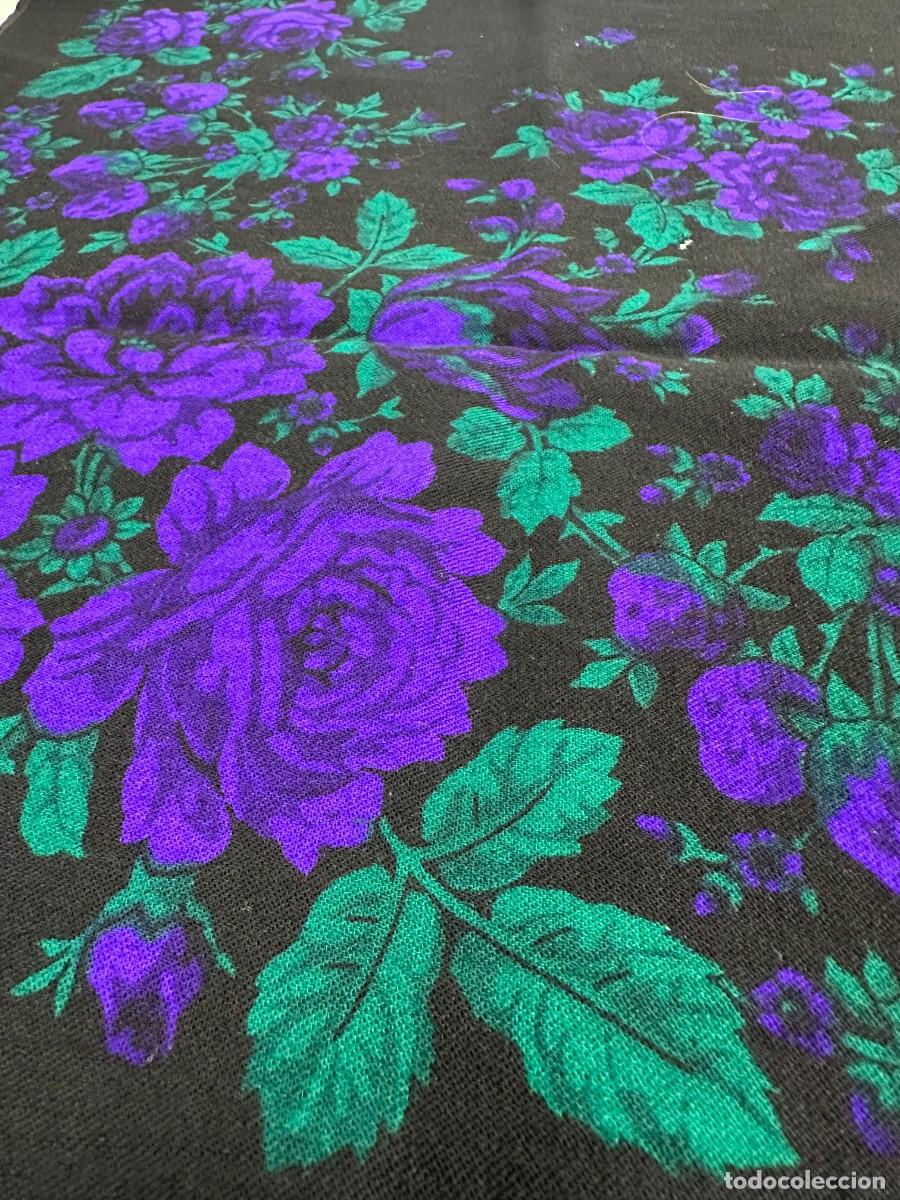 Antig&uuml;edades: Pa&ntilde;uelo de merino estampado - Foto 7