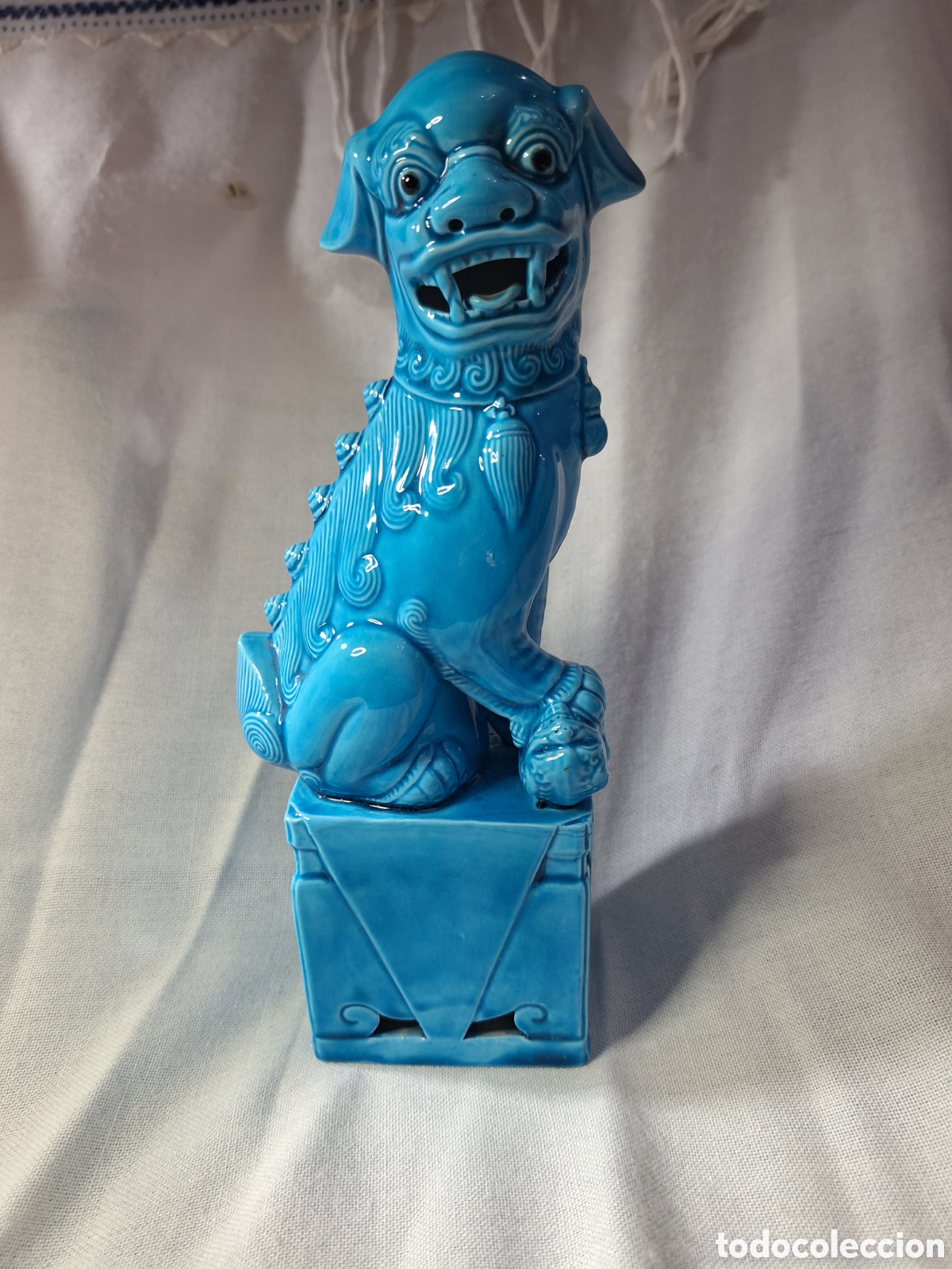 Antig&uuml;edades: Leon foo en porcelana - Foto 4