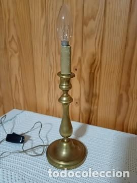 Antig&uuml;edades: ANTIGUO CANDELERO ELECTRIFICADO - Foto 2