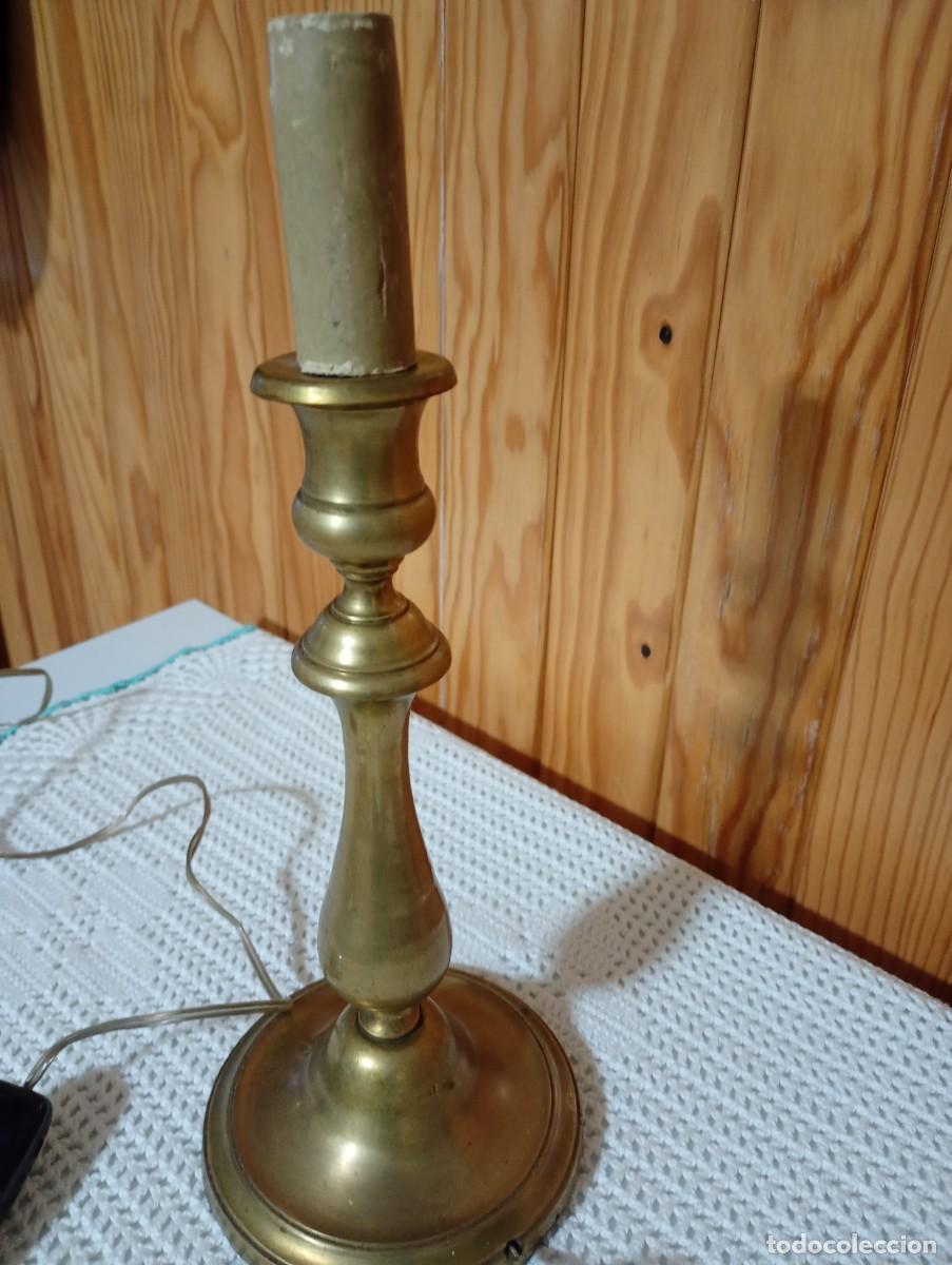 Antig&uuml;edades: ANTIGUO CANDELERO ELECTRIFICADO - Foto 6