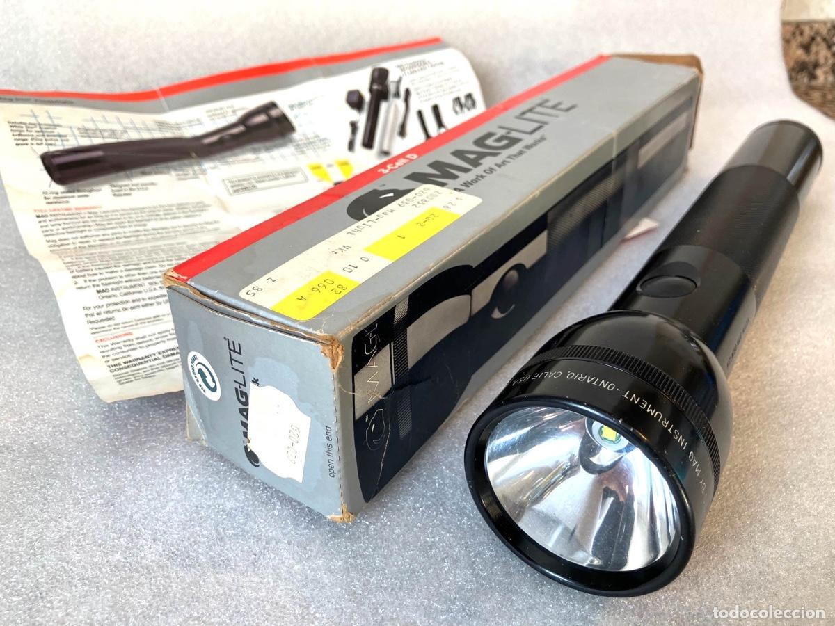 Antig&uuml;edades: Linterna maglite 3D con bombilla LED - Foto 2