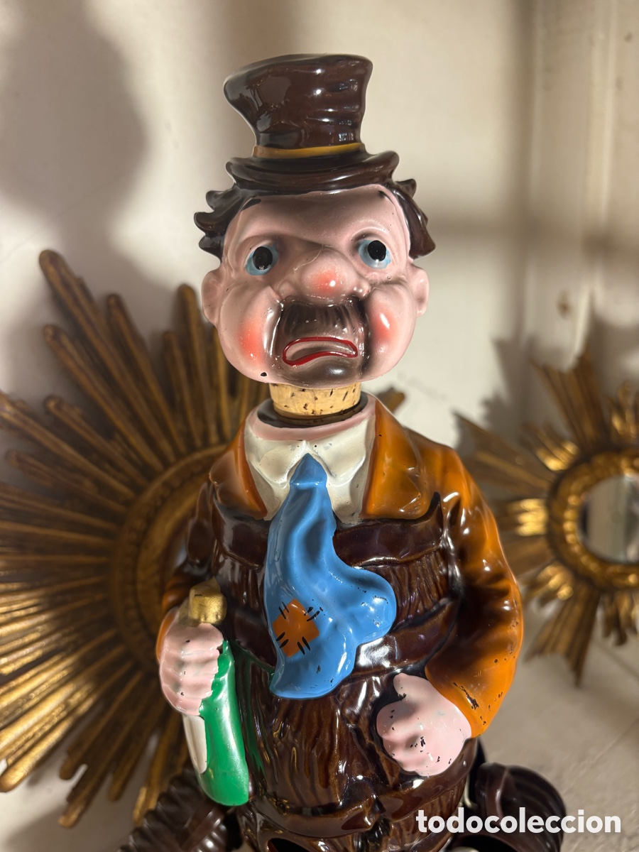 Antig&uuml;edades: BOTELLA MUSICAL VINTAGE - Foto 2