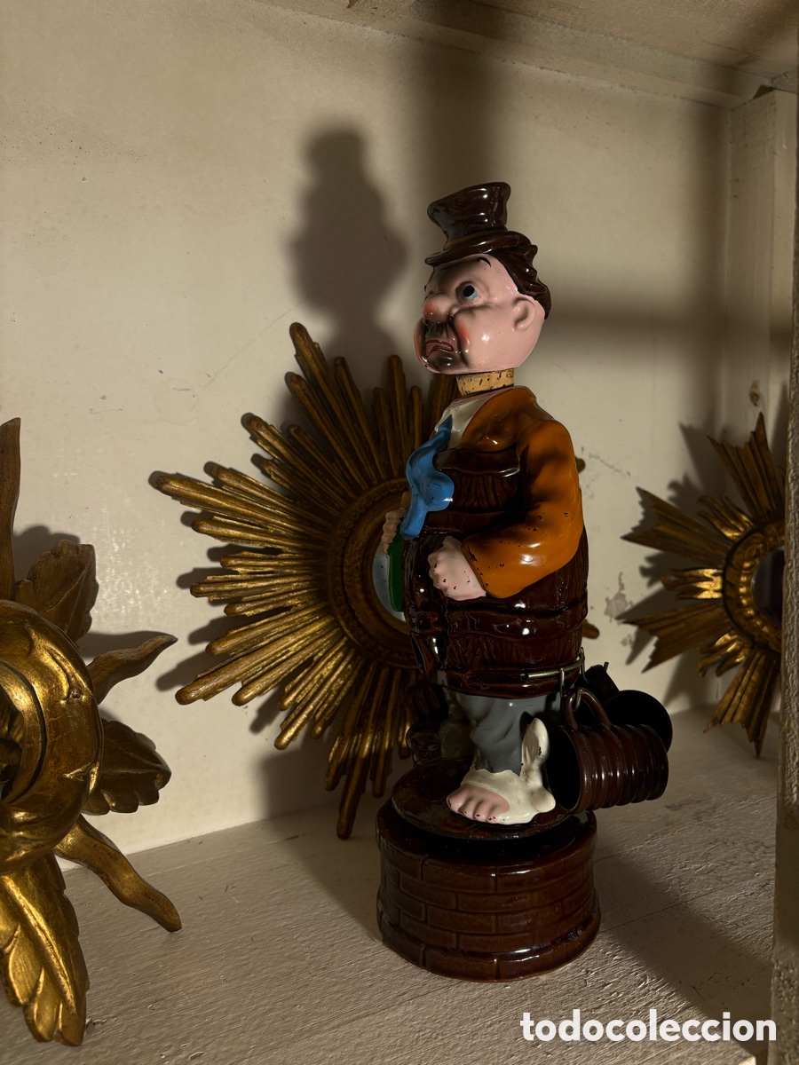 Antig&uuml;edades: BOTELLA MUSICAL VINTAGE - Foto 3