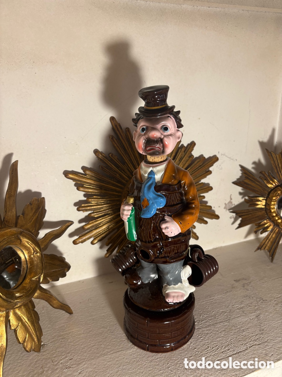 Antig&uuml;edades: BOTELLA MUSICAL VINTAGE - Foto 4