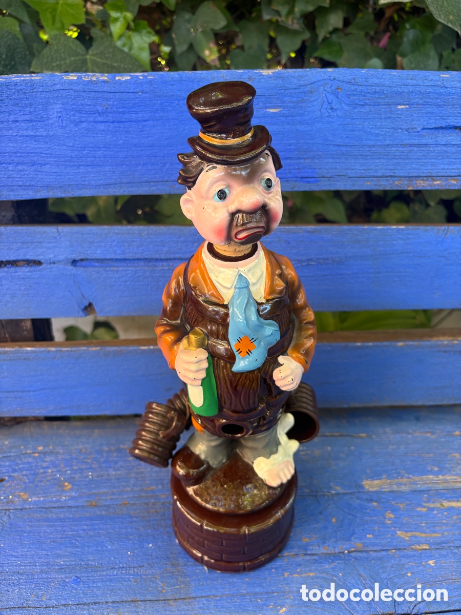 Antig&uuml;edades: BOTELLA MUSICAL VINTAGE - Foto 6