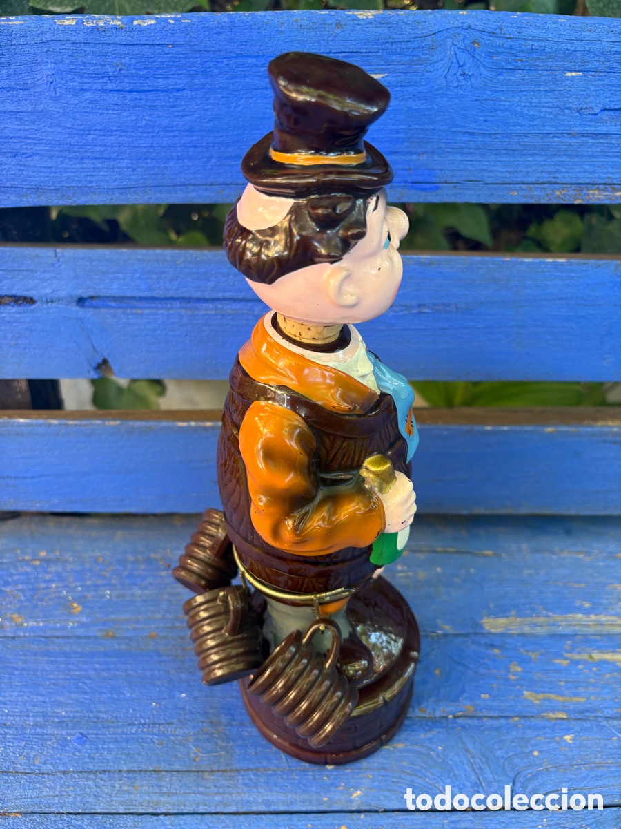 Antig&uuml;edades: BOTELLA MUSICAL VINTAGE - Foto 7