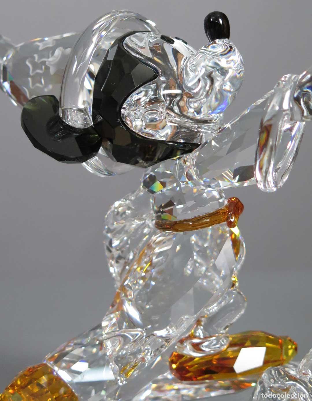 Antig&uuml;edades: MICKEY REY MAGO 955438. SWAROVSKI - Foto 2